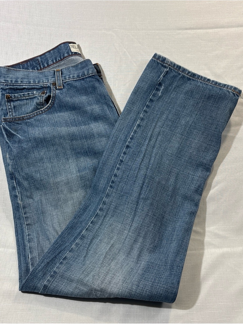 Levi’s 559 Relaxed Straight 36x34 Light Wash Jeans Levi Strauss Denim Vintage